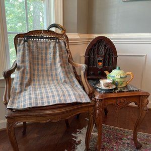 Cottagecore Vintage Tartan A-Line Skirt